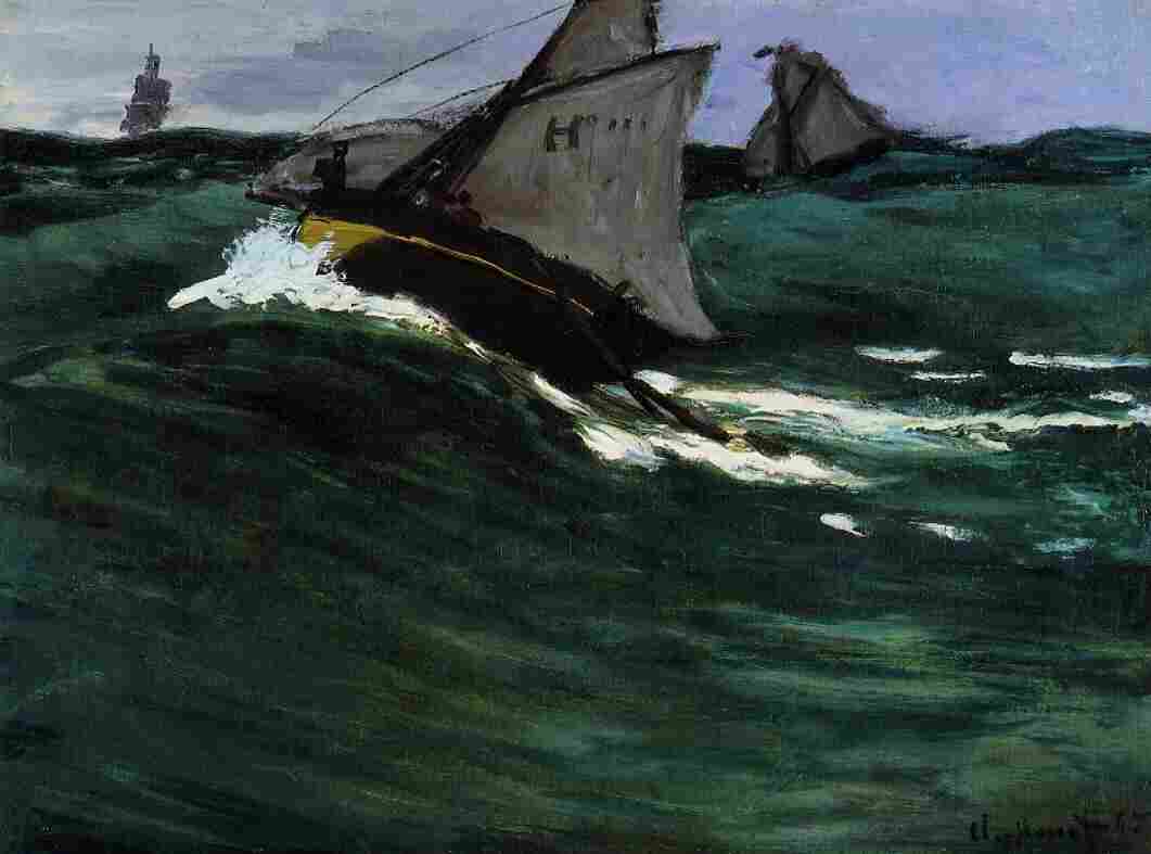 Claude Monet's The Green Wave, circa 1866–67