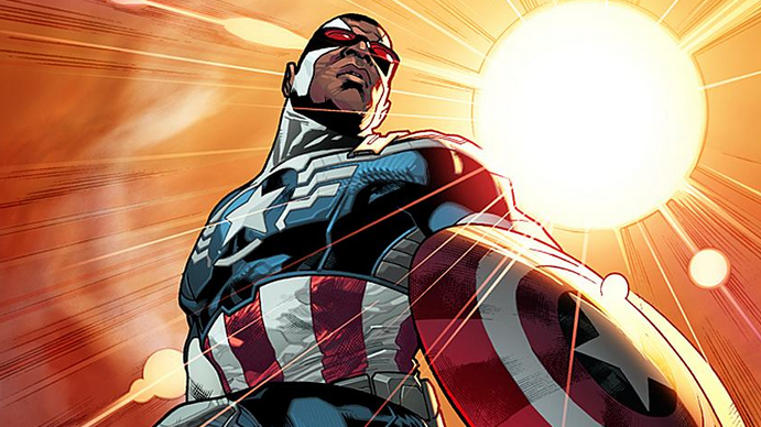 Sam Wilson, the new Captain America. (Marvel)