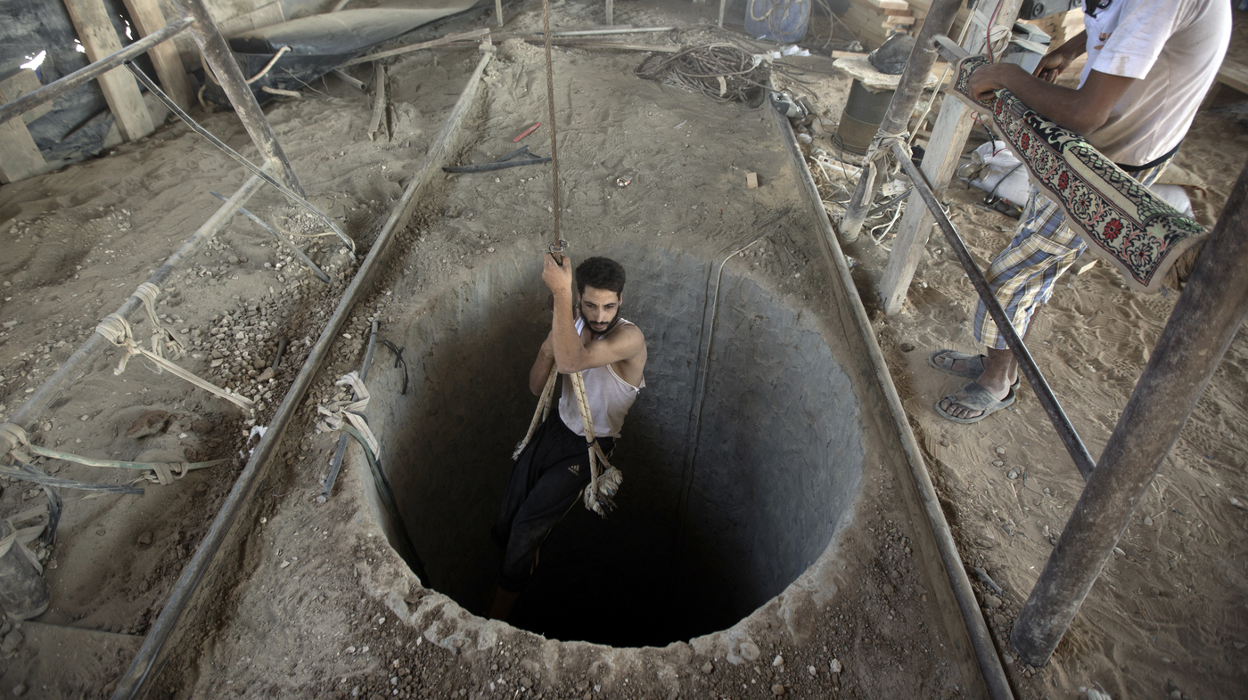 The Long History Of The Gaza Tunnels Parallels NPR