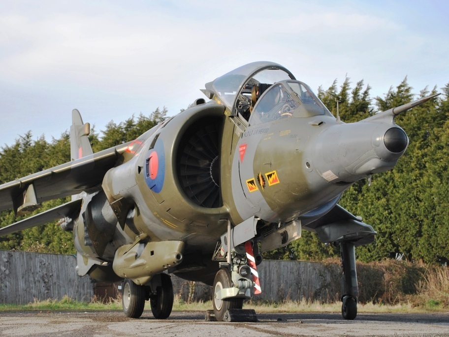 What It's Like To Own Your Very Own Harrier Jump Jet NPR