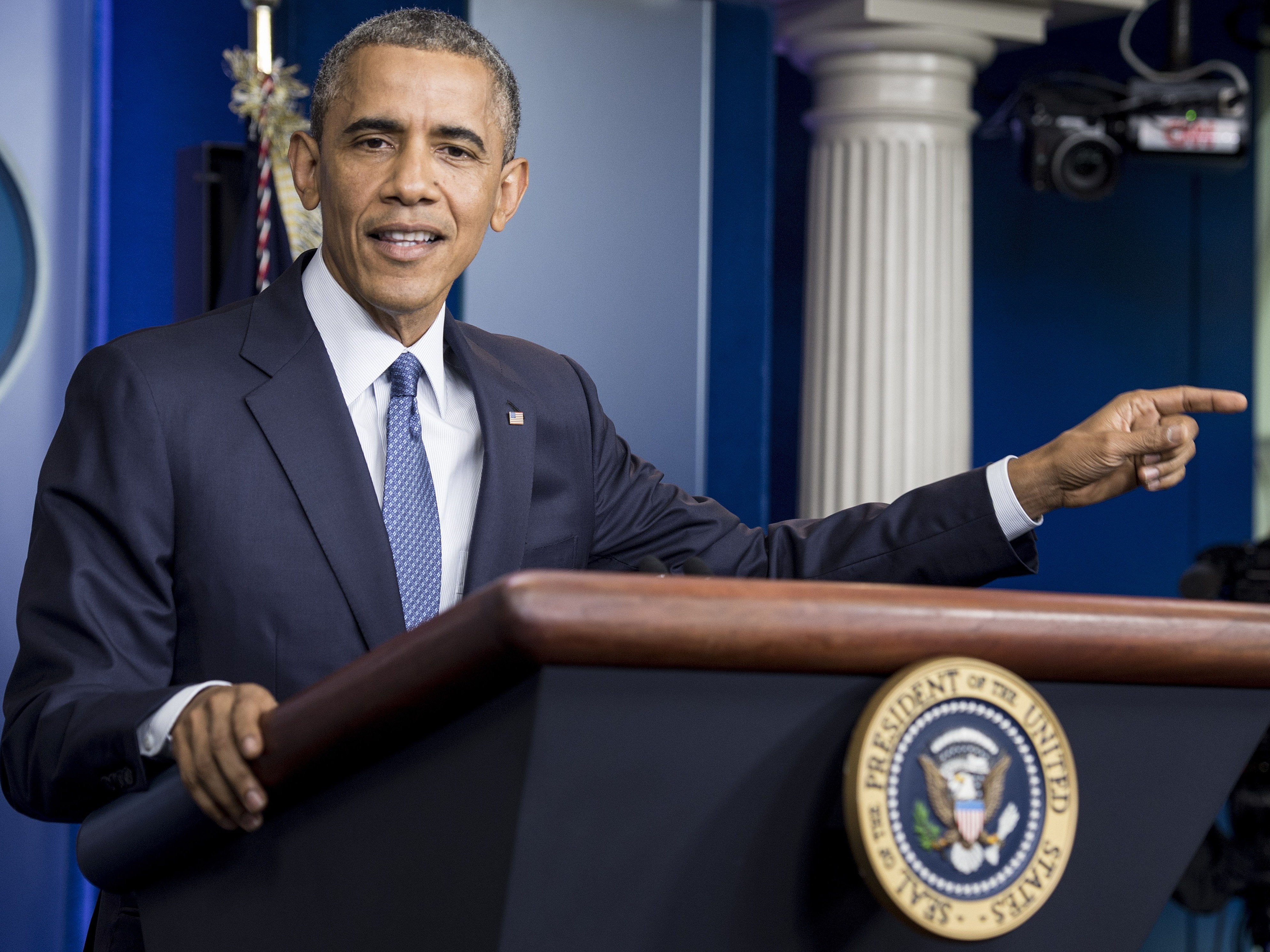 President Obama Slams Congress As He Welcomes Economy's Gains