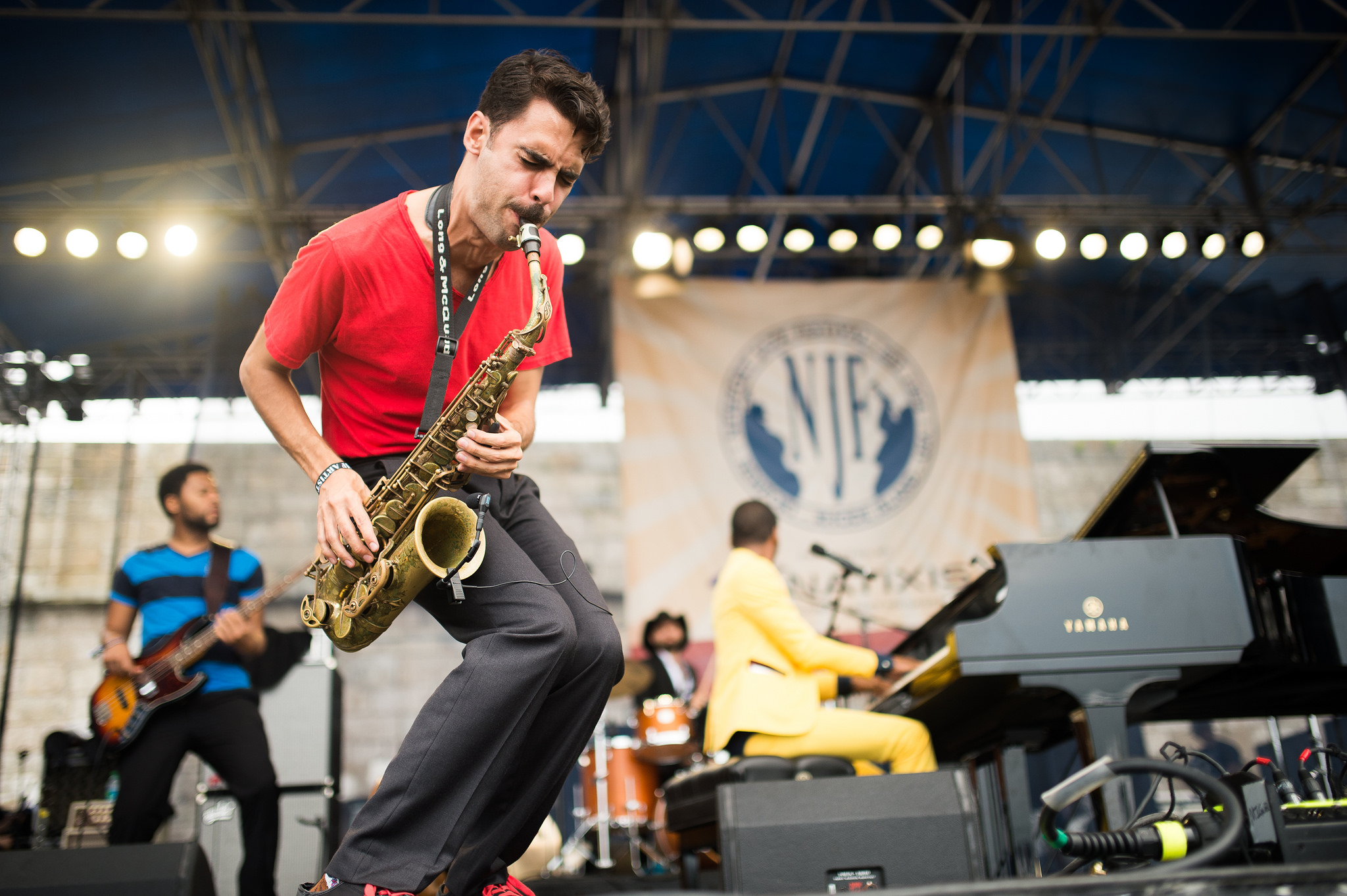 Jon Batiste And Stay Human Newport Jazz 2014 NCPR News