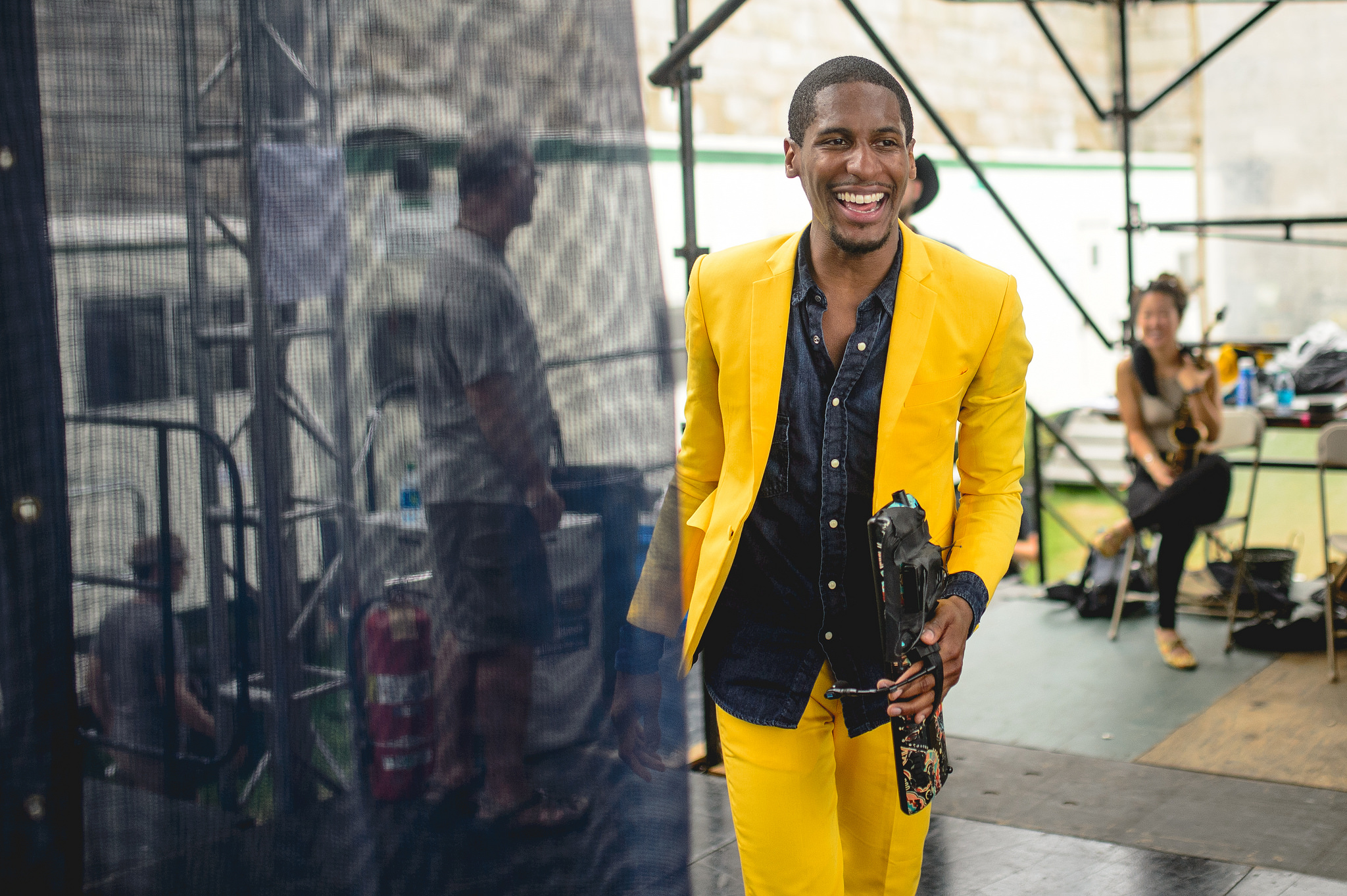 Jon Batiste And Stay Human: Newport Jazz 2014 | NCPR News