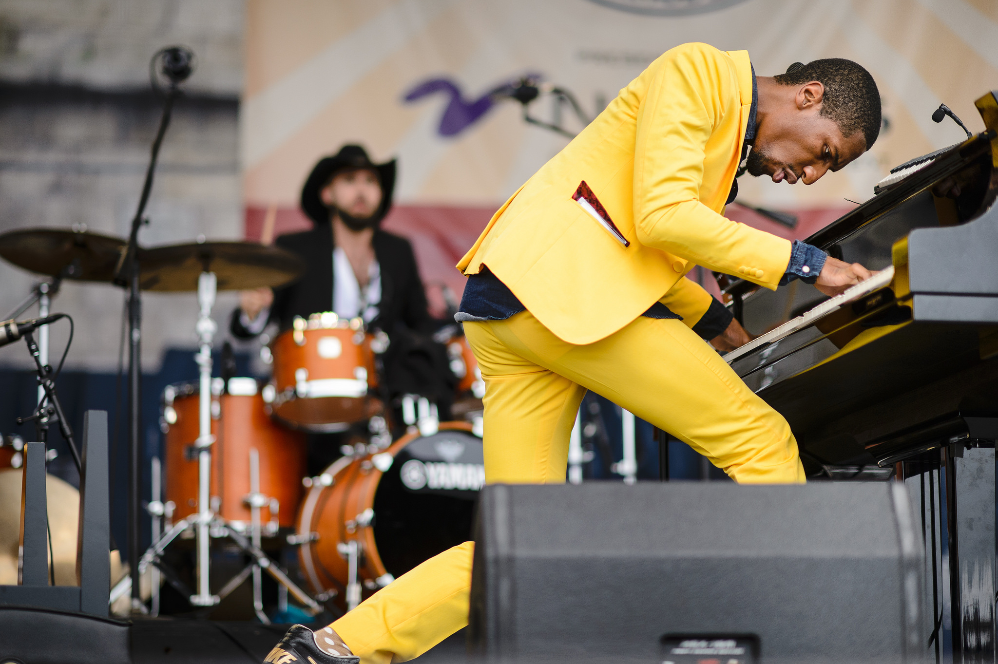 Jon Batiste And Stay Human Newport Jazz 2014 NCPR News