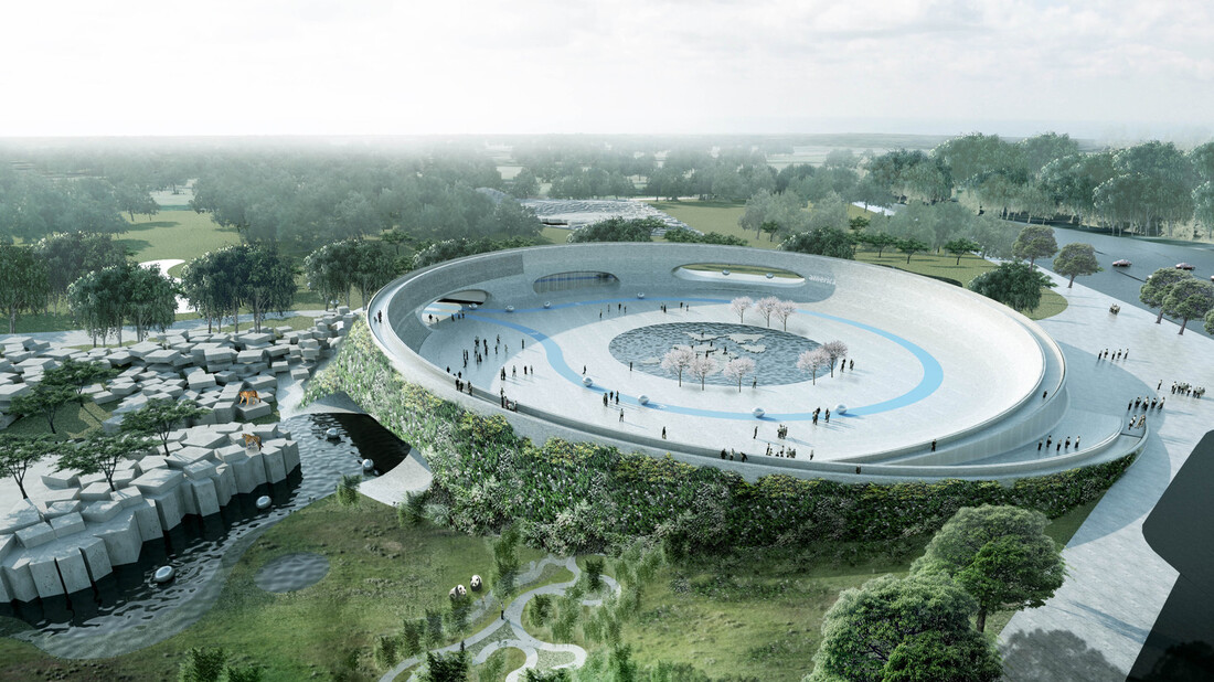 GlassFree Menagerie New Zoo Concept Gets Rid Of Enclosures NPR