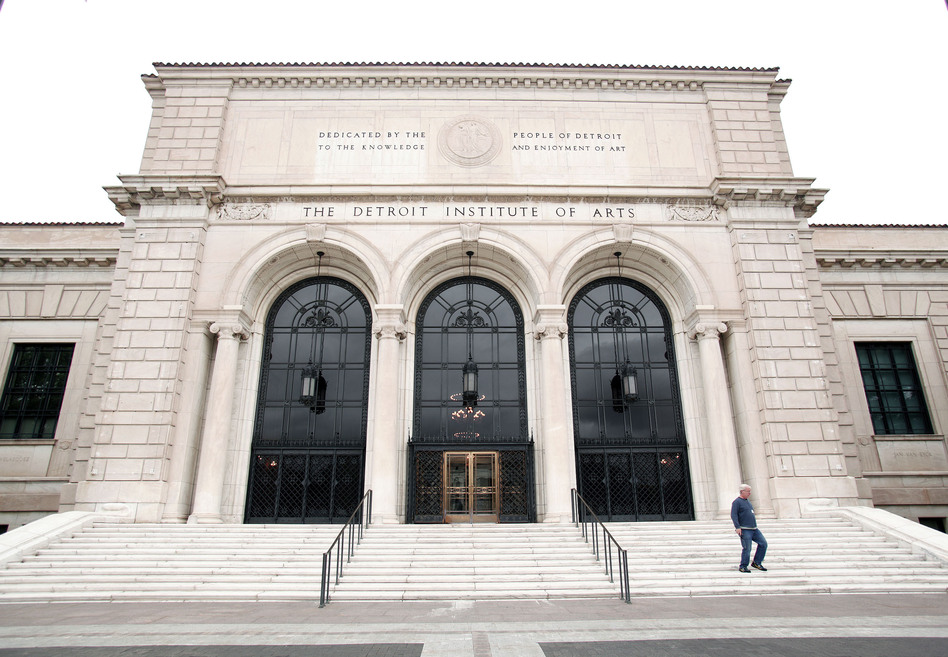 Deaccessioning — the permanent removal of an object from a museum's collection — has been a big issue in Detroit. When the city declared bankruptcy, it had to put all of its assets on the table. Turns out, the most valuable asset was the art collection at the Detroit Institute of Arts. (Bill Pugliano/Getty Images)