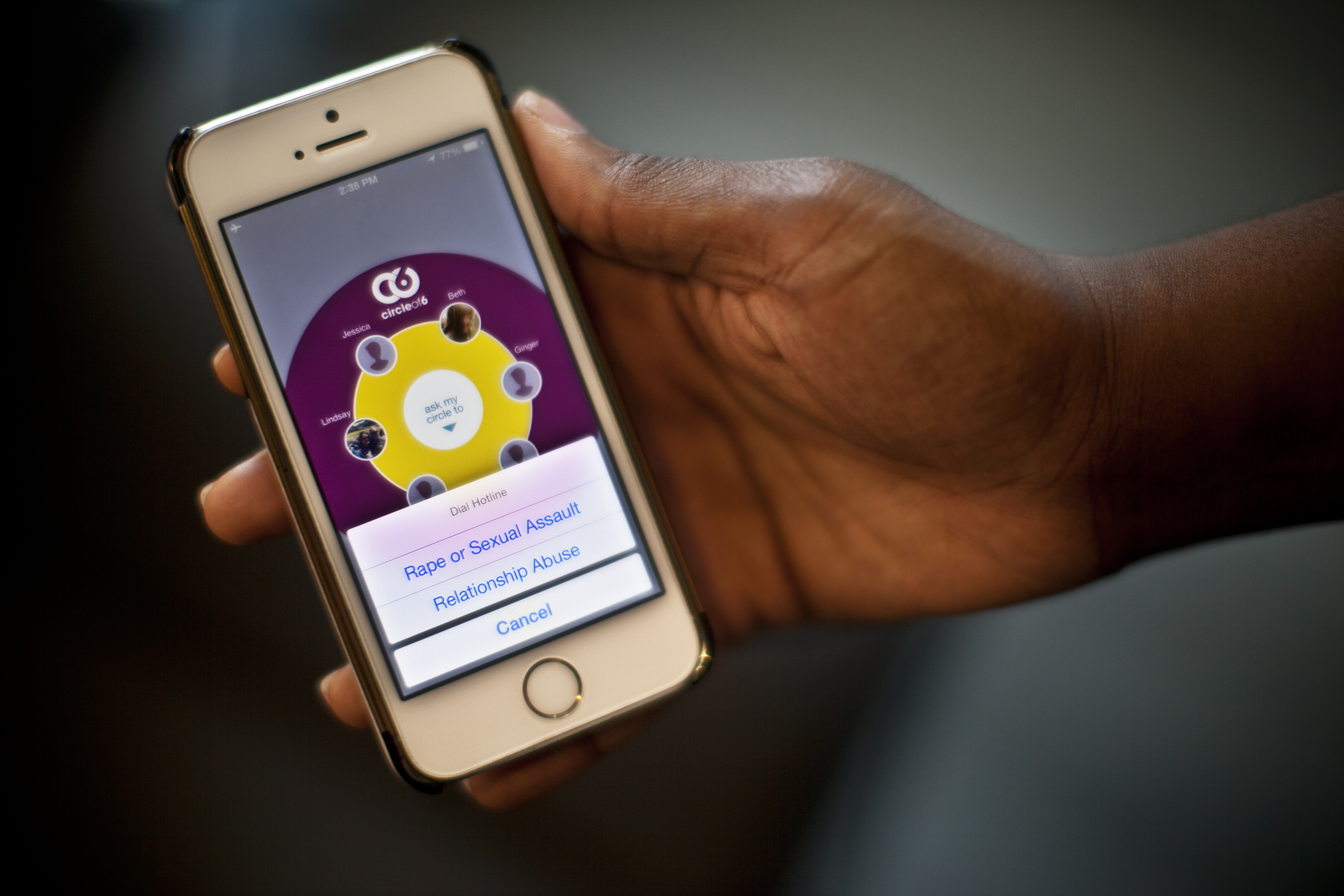Smartphone apps help to battle campus sexual assaults