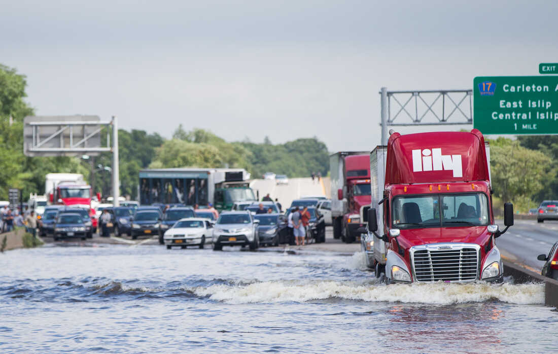 Long Island Soaked By RecordBreaking Rainfall The TwoWay NPR