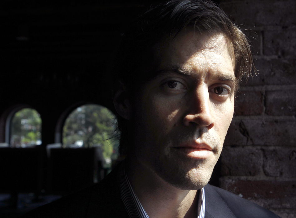 GlobalPost co-founder and CEO Phil Balboni says what he'll remember about Foley (above) is the way he showed "such incredible courage" as his captors took his life. (Steven Senne/AP)