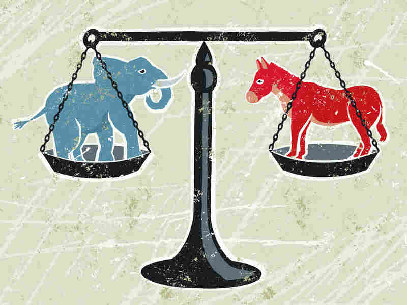 Democrats and Republicans are trying to tip the scale ahead of Election Day.