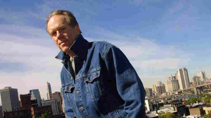 Singer-songwriter Loudon Wainwright III poses for a portrait on the roof of his apartment building in Brooklyn.