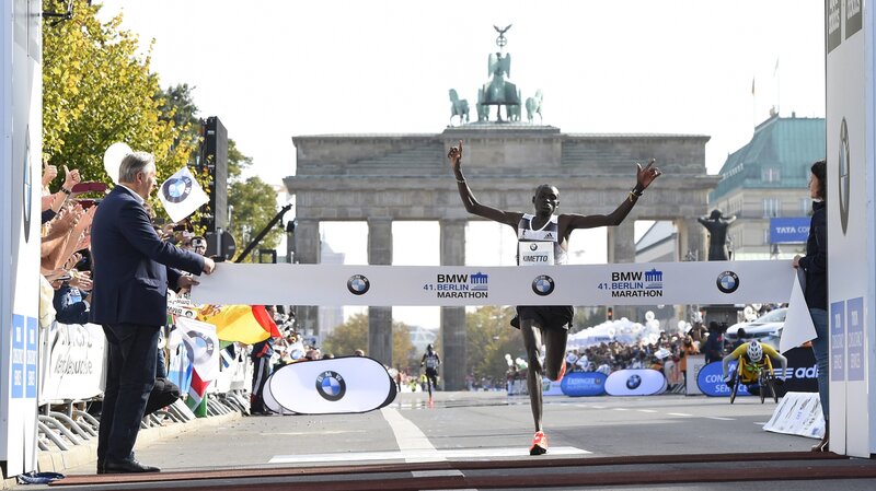 Berlin Marathon Finish Line