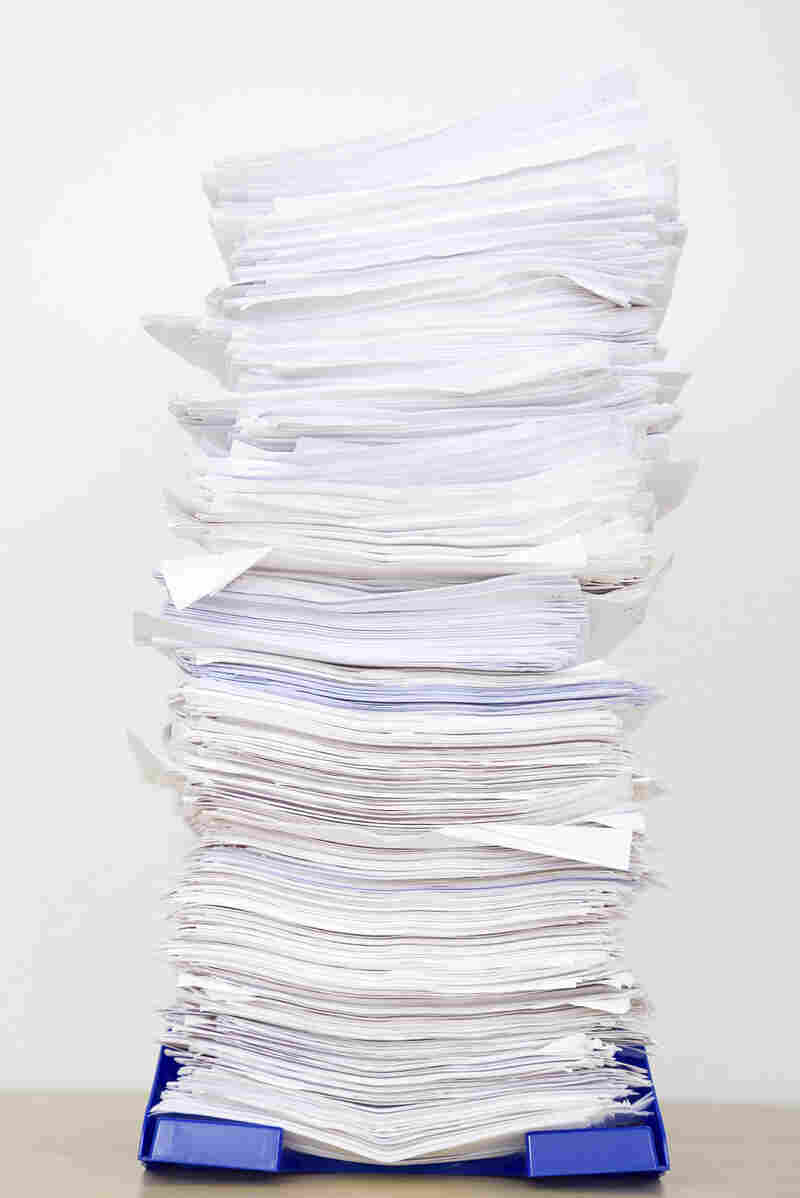Paperwork.