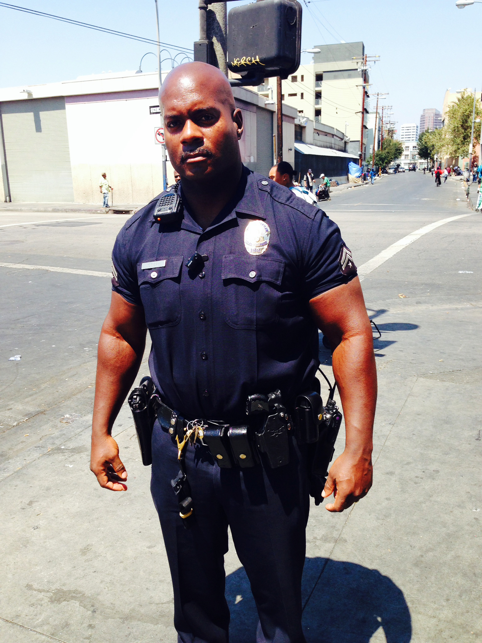 For LAPD Cop Working Skid Row There s Always Hope NPR