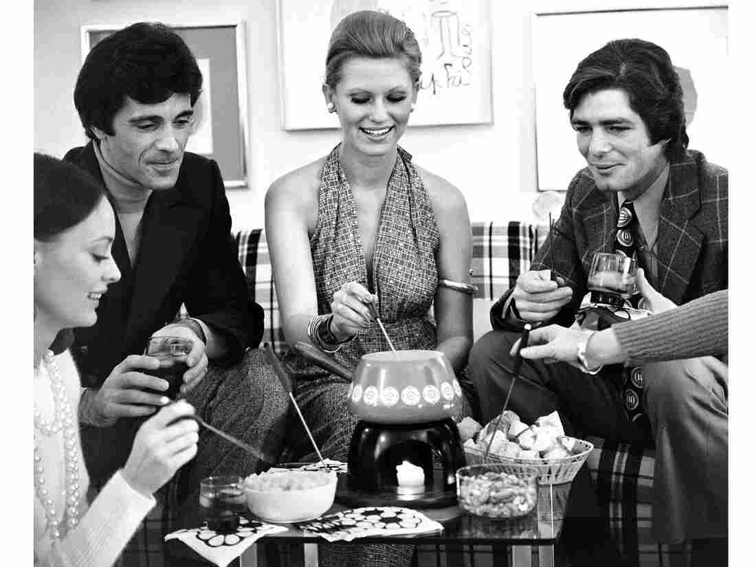 Fondue party in the 1970s