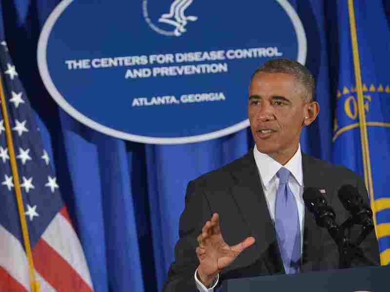 President Obama spoke Tuesday about the U.S. plan to fight the Ebola epidemic in West Africa, speaking at the Centers for Disease Control and Prevention. The White House plan reportedly includes deploying 3,000 U.S. military personnel and training health care providers in Liberia.