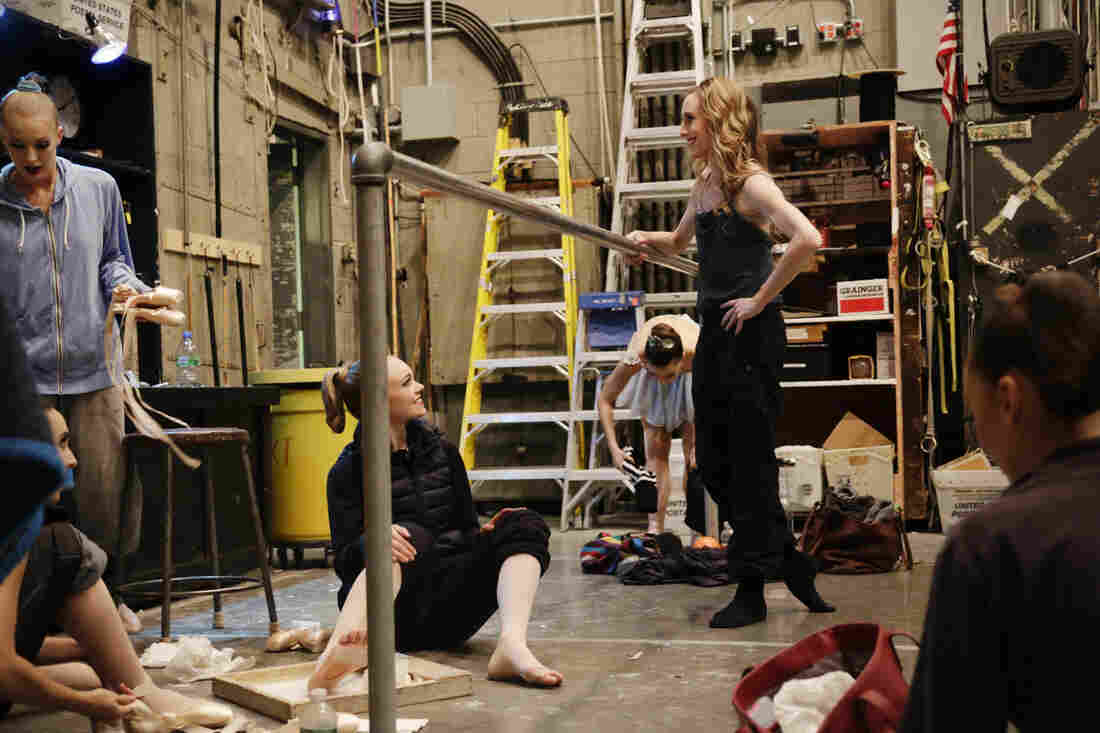 Whelan prepares for one of her last performances of "After the Rain," choreographed by Christopher Wheeldon and performed with her longtime partner Craig Hall.