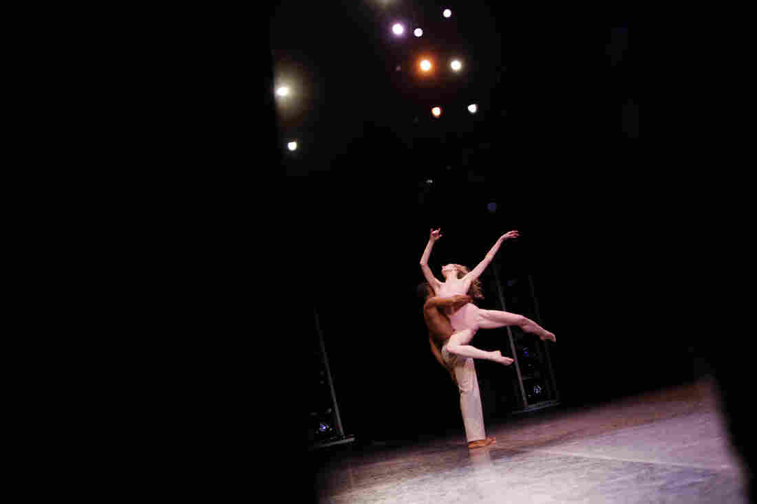Whelan prepares for one of her last performances of "After the Rain," choreographed by Christopher Wheeldon and performed with her longtime partner Craig Hall.