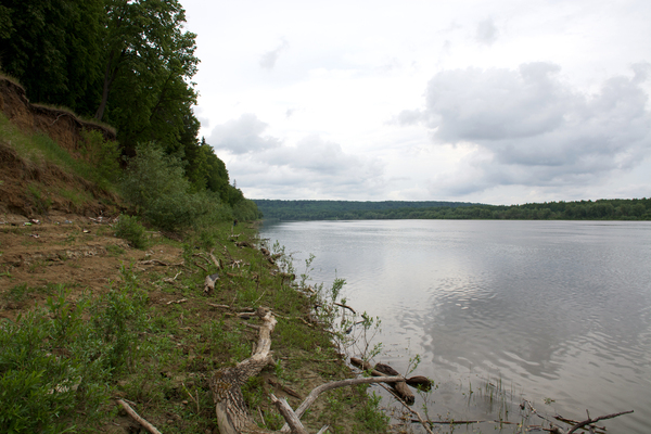 The bone was found along the Irtysh River in Siberia, which was pretty far north to live 45,000 years ago.