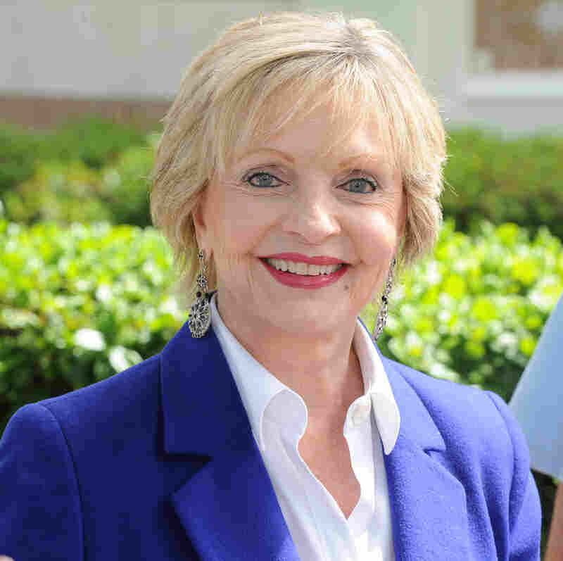 Florence Henderson attends the LA Times Festival of Books in April 2012.
