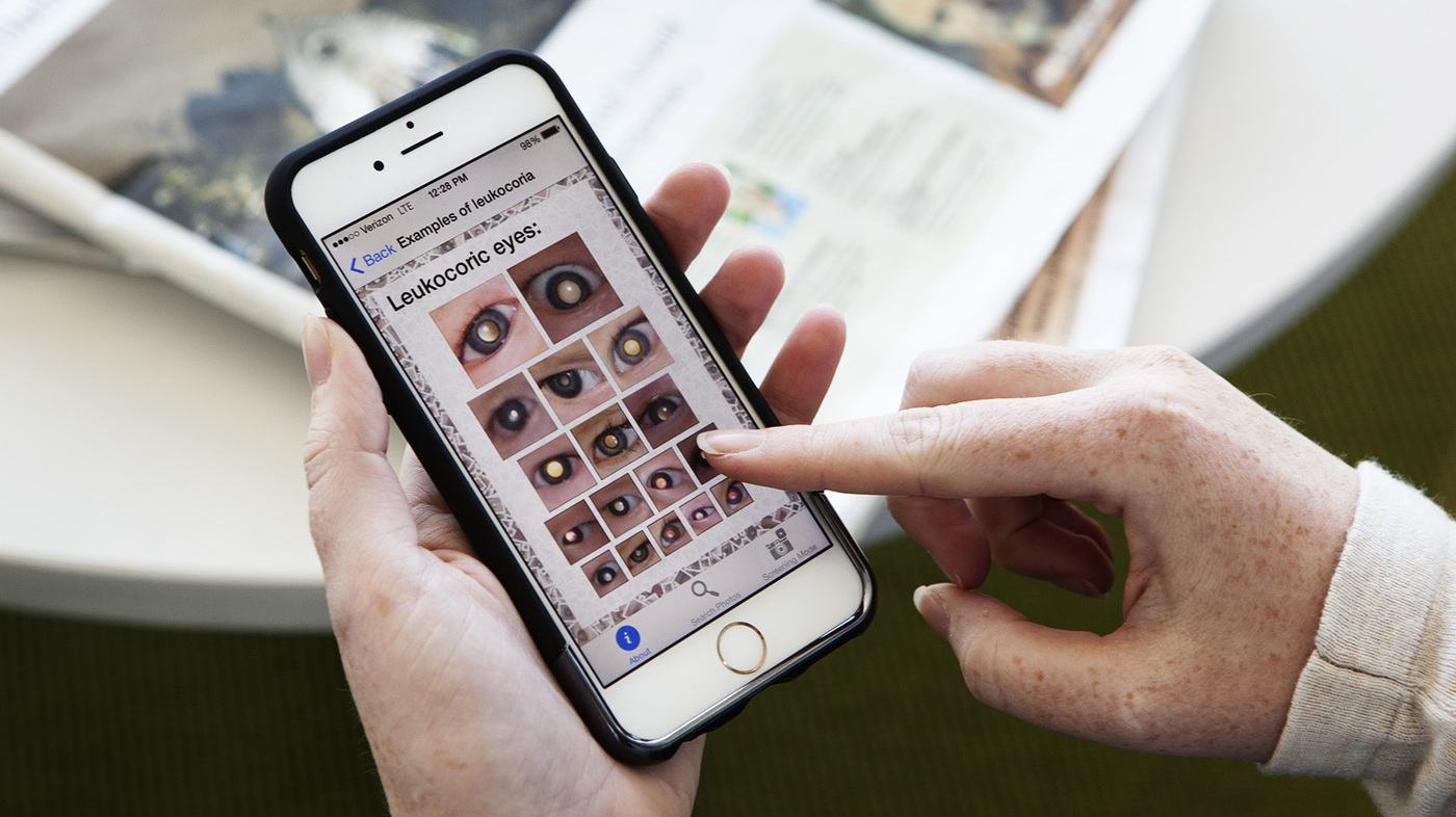 Look Here: Phone App Checks Photos For Eye Disease : Shots - Health News :  NPR