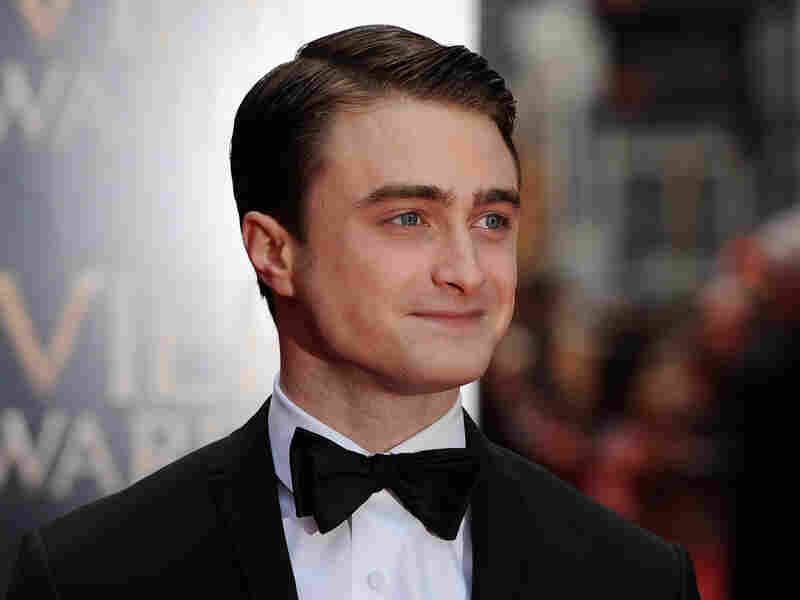 Daniel Radcliffe attends The Laurence Olivier Awards at the Royal Opera House in April 28, 2013 in London.