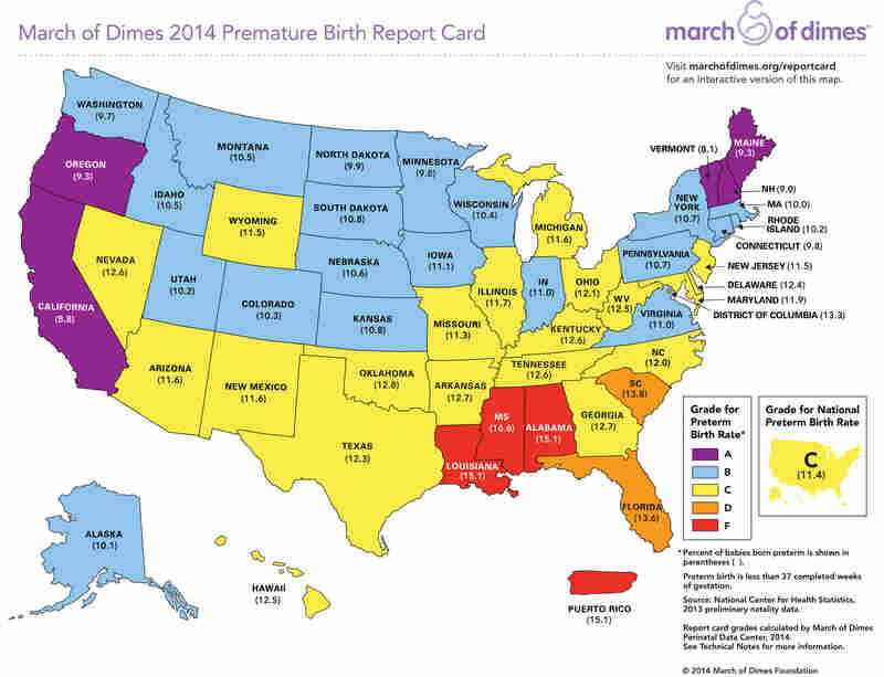 Fewer Babies Are Born Prematurely, But Many Still Suffer : Shots ...