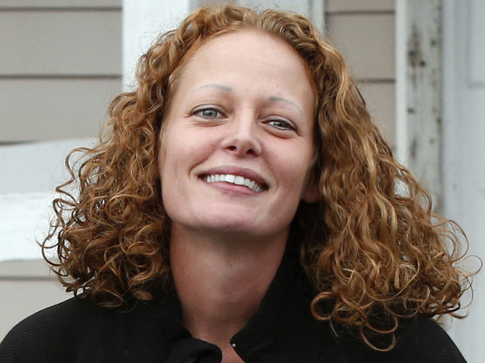Kaci Hickox and her boyfriend, Ted Wilbur, say they will leave Maine when their self-monitoring for Ebola expires this week. (Robert F. Bukaty/AP)
