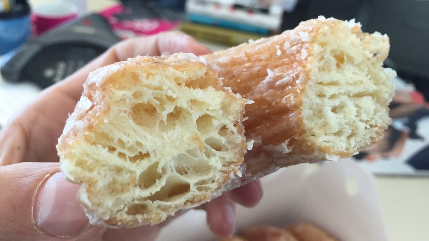 Sandwich Monday: The Dunkin' Donuts Cronut : The Salt : NPR