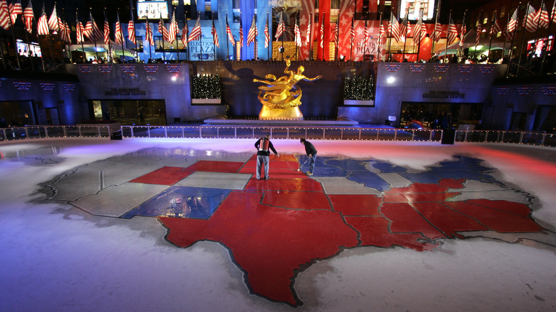 The Color Of Politics: How Did Red And Blue States Come To Be? : NPR
