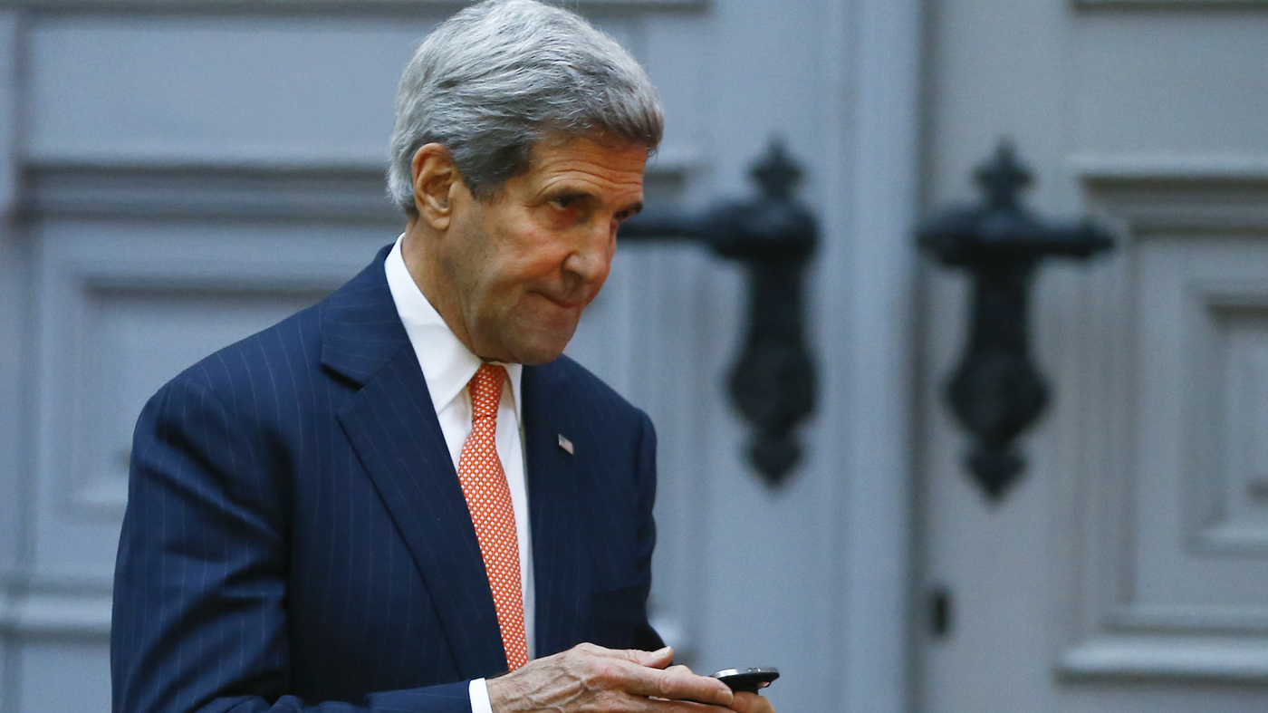 Kerry, Iranian Counterpart Meet Again In Nuclear Talks : The Two-Way : NPR