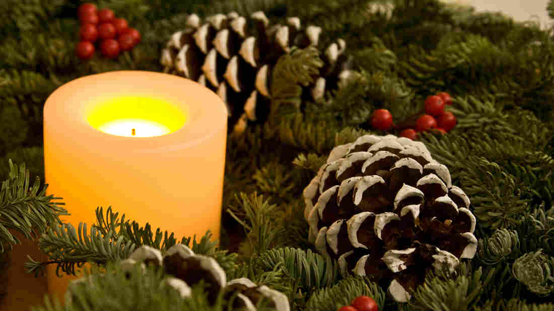 Christmas candle