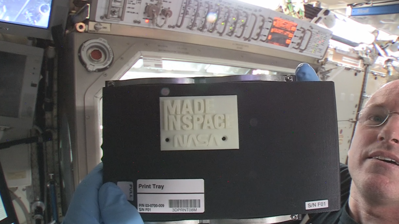 To boldly go where no 3-D printer has gone before: Yep, space