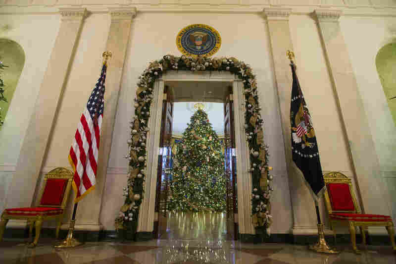With Kleenex And A Sense Of Awe Decking Out The White House NPR
