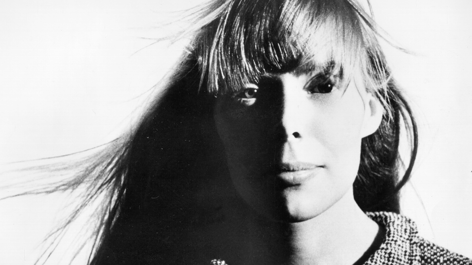 Joni Mitchell, pictured here in 1970, wrote the song "Carey" while living in Matala, Crete. (Michael Ochs Archives/Getty Images)