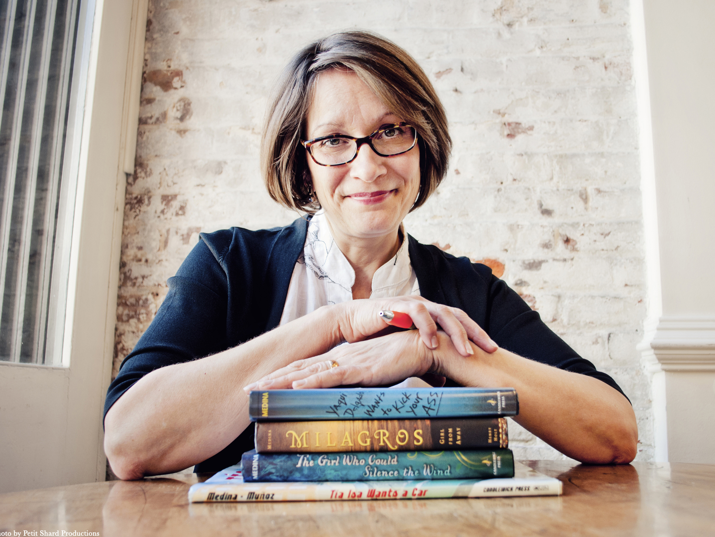 Meg Medina is a Cuban-American author who writes picture books, middle grade, and YA fiction.
