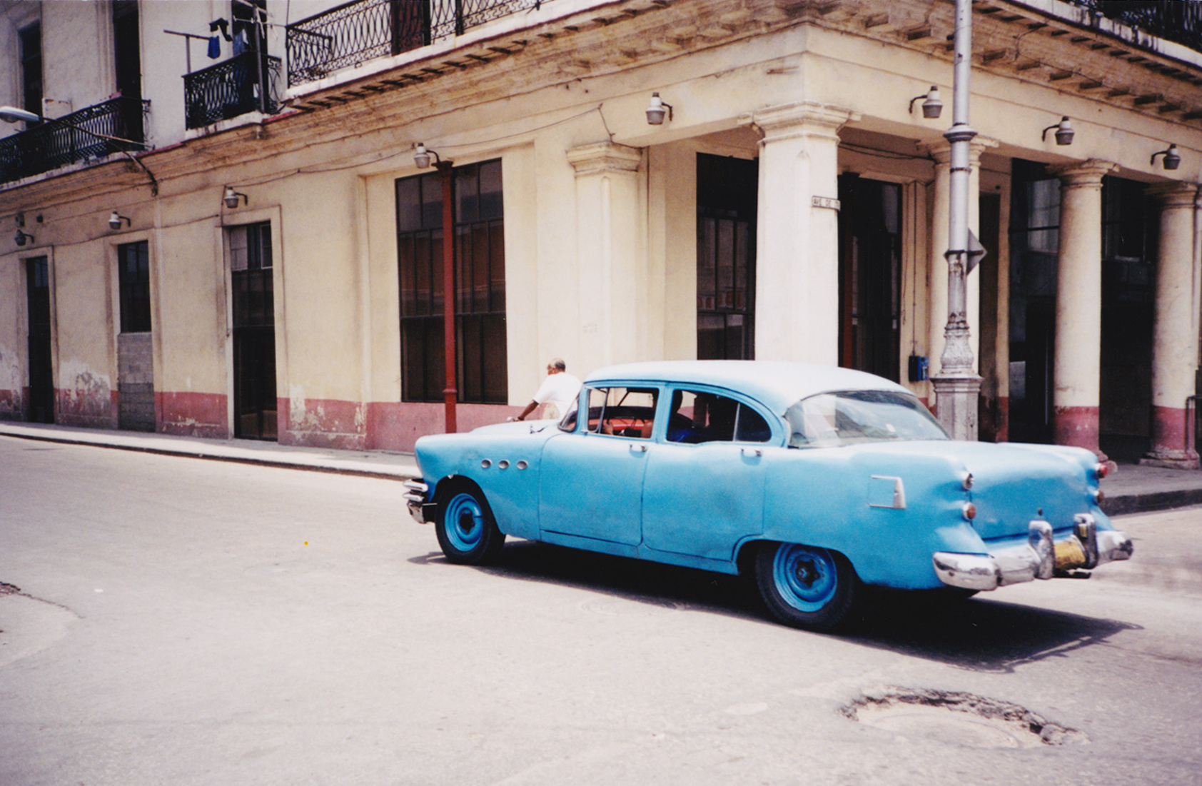 In 1959, Fidel Castro imposed a law forbidding the import of foreign cars, so many Cubans drive and maintain older models. (JetKat Photo)