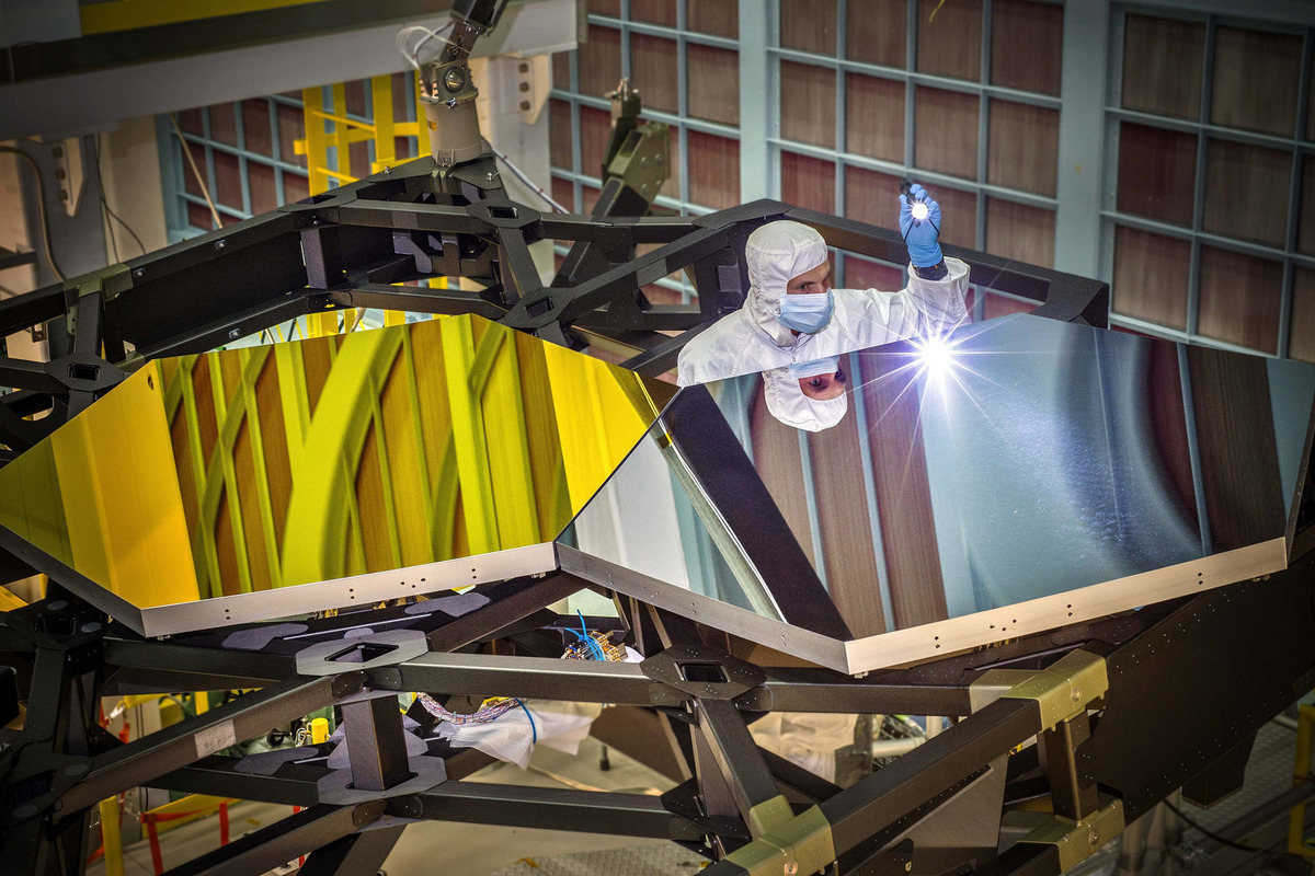 Could Glitter Help Solve NASA's Giant Telescope Problem? NPR