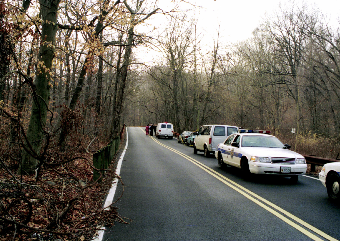 The Serial podcast is Sarah Koenig's reinvestigation of the murder of Hae Min Lee, a Maryland high school student who was strangled in 1999. Lee was found in Baltimore's Leakin Park. Her schoolmate and ex-boyfriend Adnan Syed was convicted of the murder and is serving a life sentence. (Courtesy of Serial)