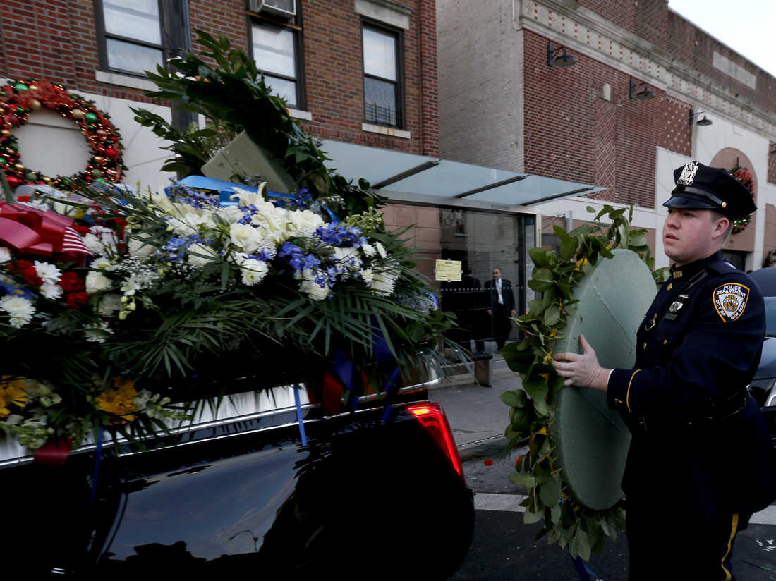 Police, Politicians, Gather In New York For Ramos Funeral The TwoWay