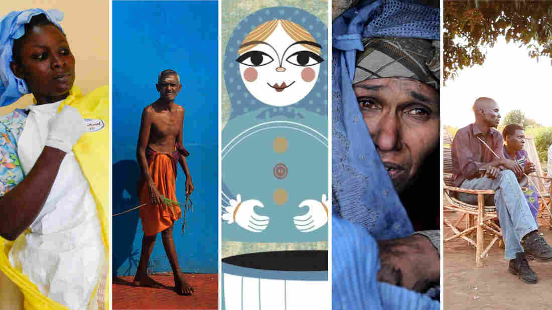 John W. Poole/NPR; Dinuka Liyanawatte/Reuters/Corbis; Lisa Brown for NPR; Aref Karimi/AFP/Getty Images; Said&Seen