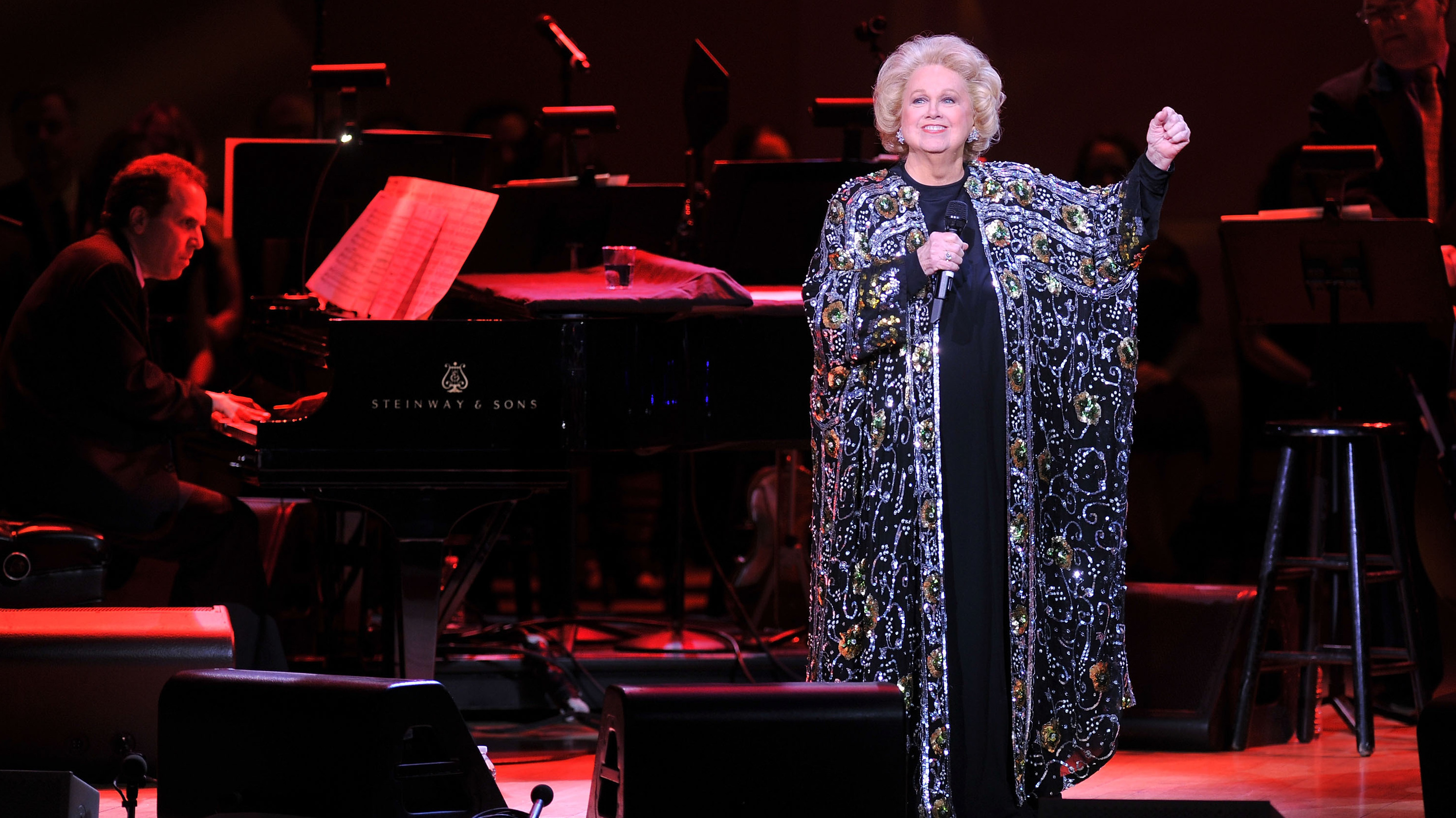 Barbara Cook performs at the 120th Anniversary of New York's Carnegie Hall in 2011