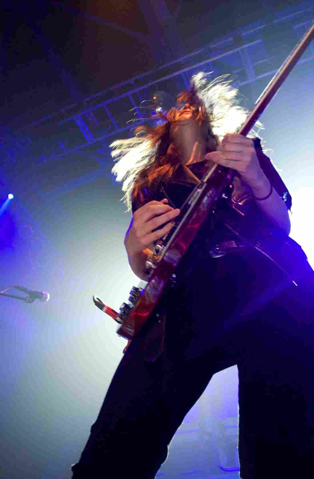 Haim 9:30 Club Washington, D.C. Photo by Bob Boilen for NPR Music
