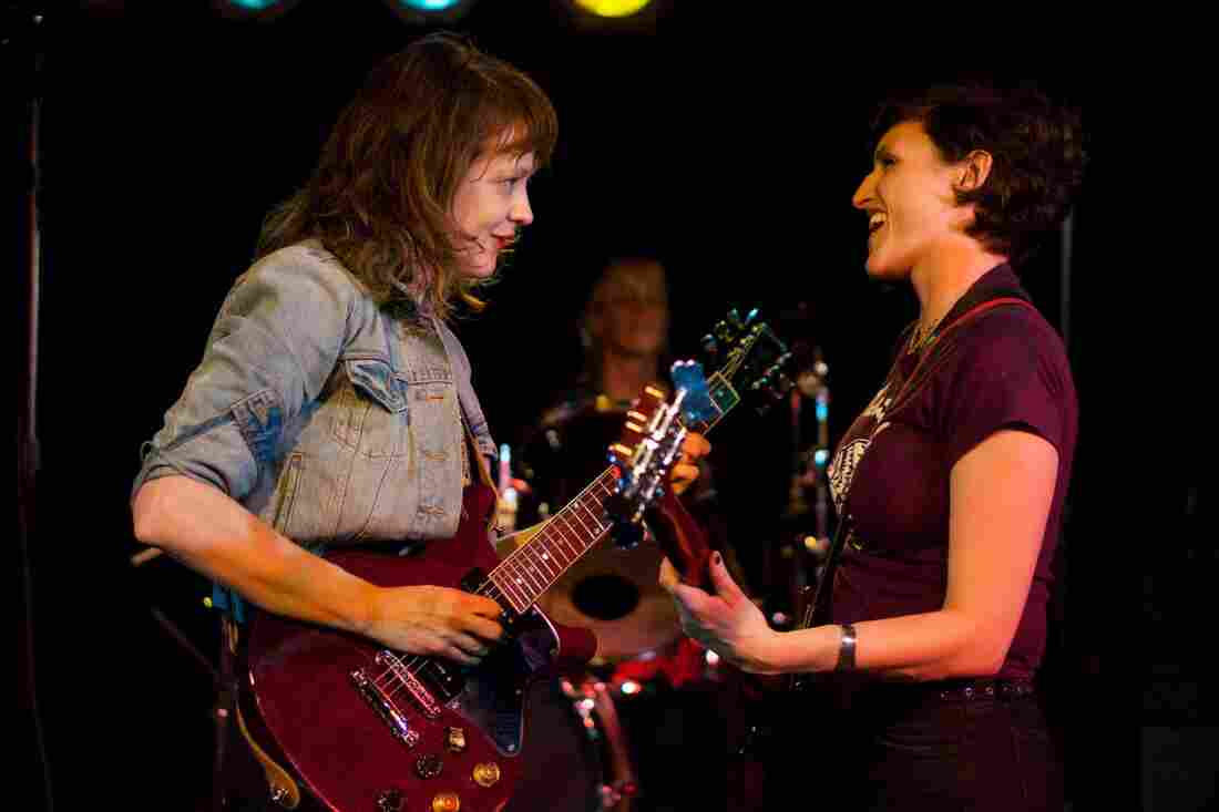 Ex Hex Black Cat Washington, D.C. Photo by Bob Boilen for NPR Music