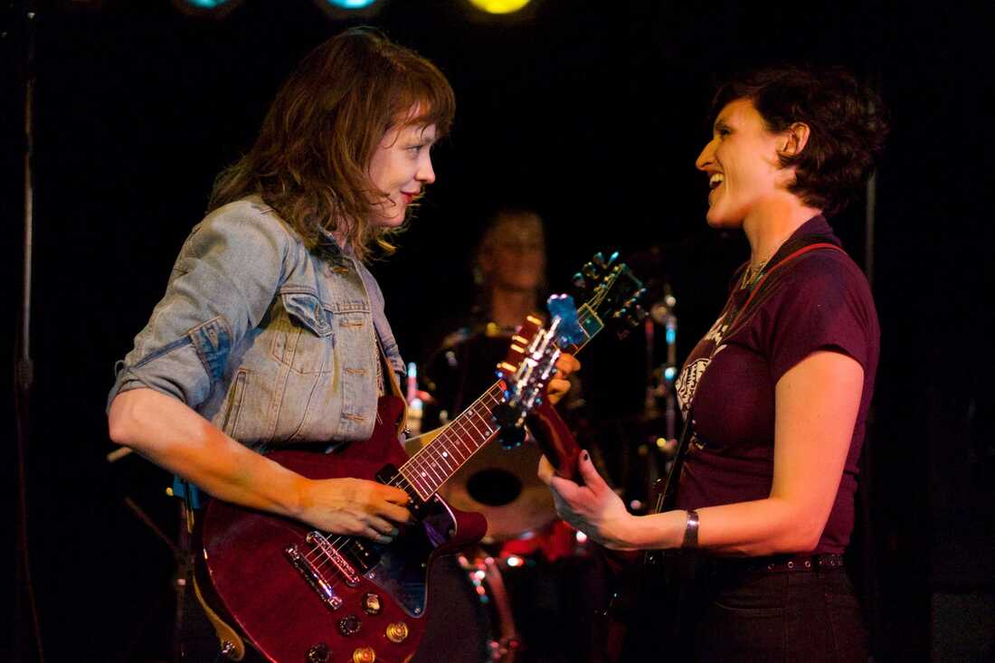 Ex Hex Black Cat Washington, D.C. Photo by Bob Boilen for NPR Music