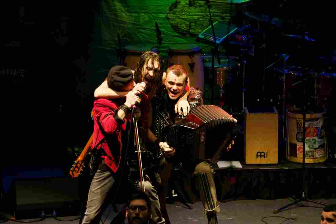 Gogol Bordello 9:30 Club Washington, D.C. Photo by Bob Boilen for NPR Music