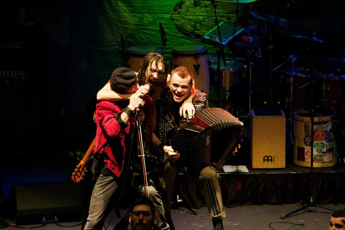Gogol Bordello 9:30 Club Washington, D.C. Photo by Bob Boilen for NPR Music