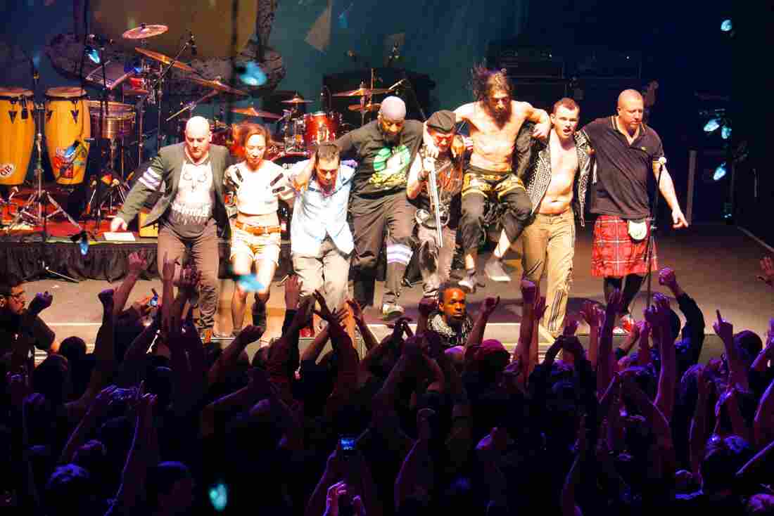 Gogol Bordello 9:30 Club Washington, D.C. Photo by Bob Boilen for NPR Music