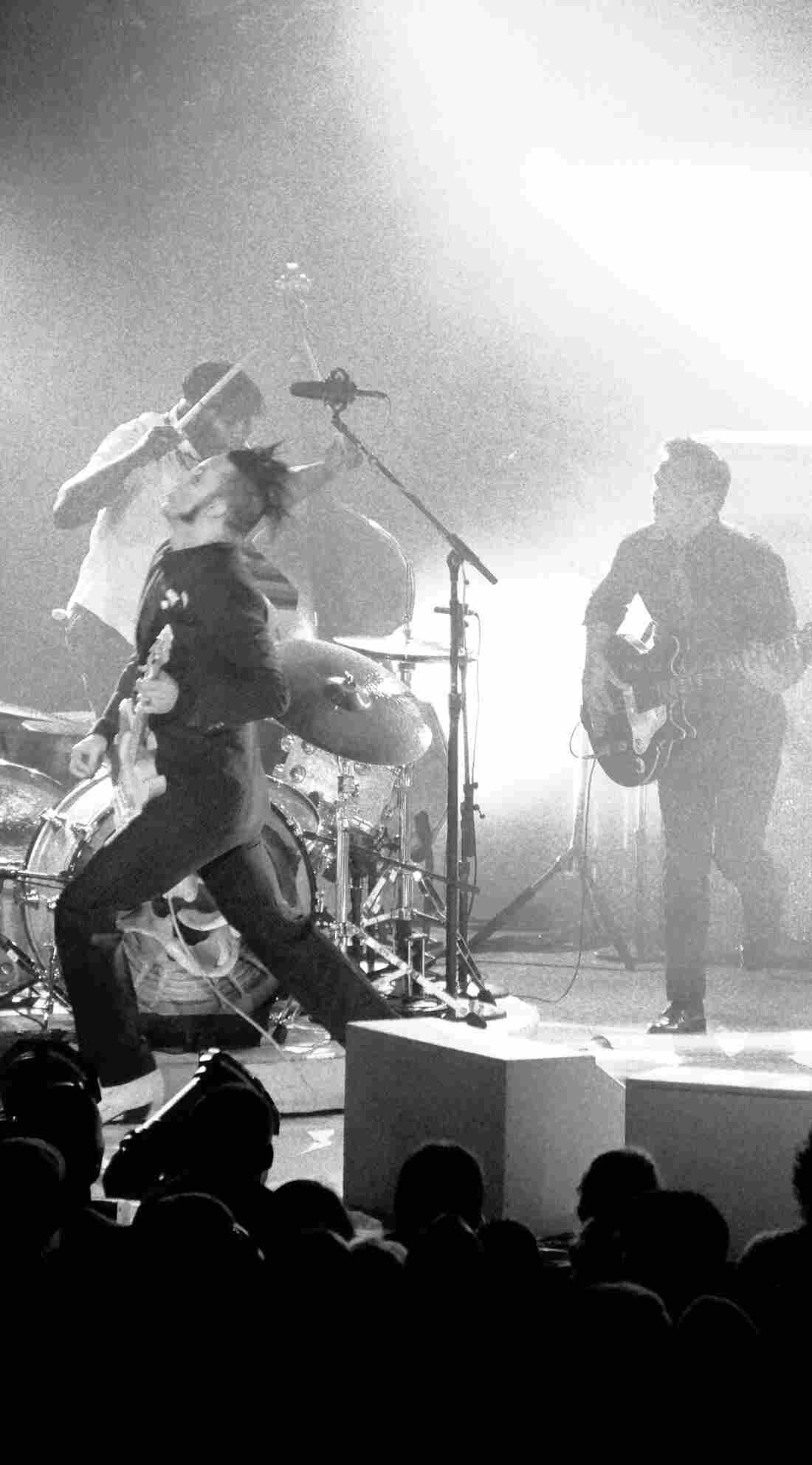 Jack White Merriweather Post Pavillion Columbia, MD. Photo by Bob Boilen for NPR Music