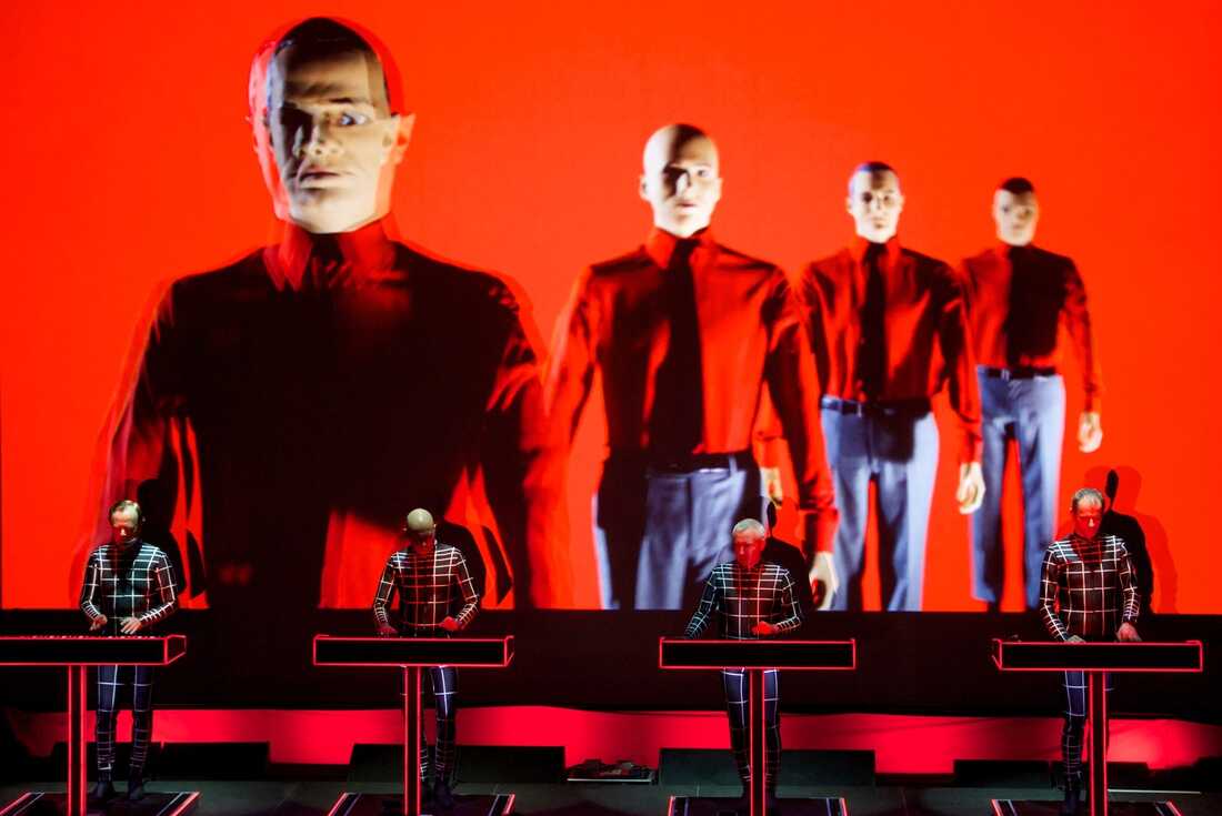 Kraftwerk 9:30 Club Washington, D.C. Photo by Bob Boilen for NPR Music